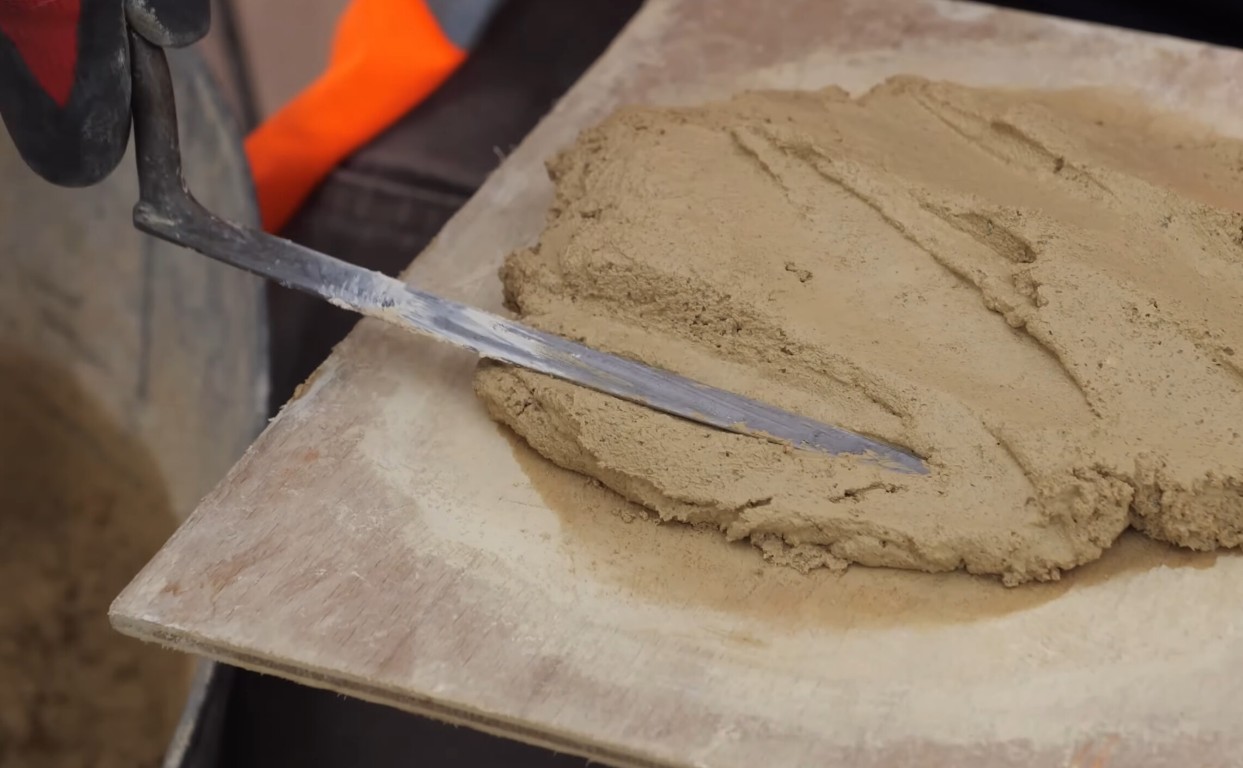 Professional tuckpointing and mortar repointing work restoring masonry joints with precision